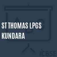 St Thomas Lpgs Kundara Primary School Logo