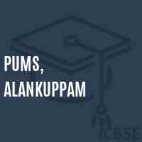 Pums, Alankuppam Middle School Logo