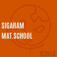 Sigaram Mat.School Logo
