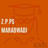 Z.P.Ps Maradwadi Primary School Logo