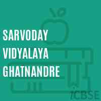 Sarvoday Vidyalaya Ghatnandre Secondary School Logo