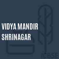 Vidya Mandir Shrinagar Primary School Logo