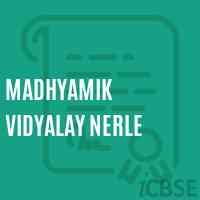 Madhyamik Vidyalay Nerle High School Logo