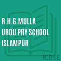 R.H.G.Mulla Urdu Pry School Islampur Logo