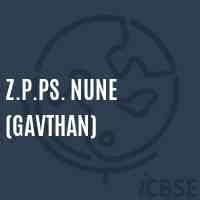 Z.P.Ps. Nune (Gavthan) Primary School Logo