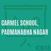 Carmel School, Padmanabha Nagar Logo