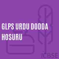 Glps Urdu Dodda Hosuru Primary School Logo