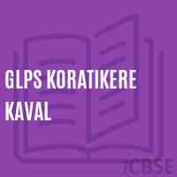Glps Koratikere Kaval Primary School Logo