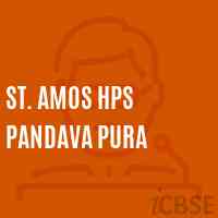 St. Amos Hps Pandava Pura Middle School Logo