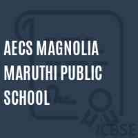 Aecs Magnolia Maruthi Public School Logo