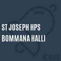 St Joseph Hps Bommana Halli Secondary School Logo
