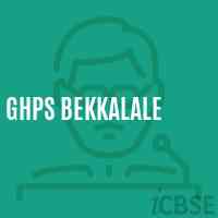 Ghps Bekkalale Middle School Logo