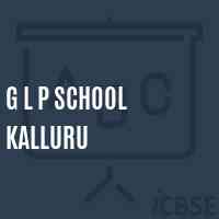 G L P School Kalluru Logo