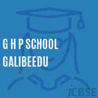 G H P School Galibeedu Logo