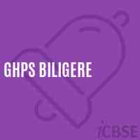 Ghps Biligere Middle School Logo