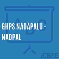 Ghps Nadapalu - Nadpal Middle School Logo
