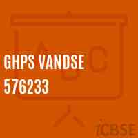 Ghps Vandse 576233 Middle School Logo