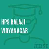 Hps Balaji Vidyanagar Middle School Logo