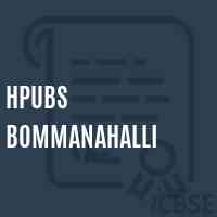 Hpubs Bommanahalli Middle School Logo