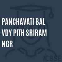 Panchavati Bal Vdy Pith Sriram Ngr School Logo