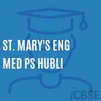 St. Mary'S Eng Med Ps Hubli Primary School Logo