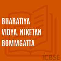 Bharatiya Vidya. Niketan Bommgatta School Logo