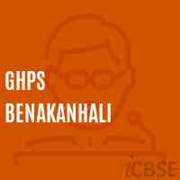 Ghps Benakanhali Middle School Logo