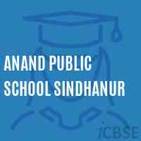 Anand Public School Sindhanur Logo