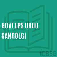 Govt Lps Urdu Sangolgi Primary School Logo