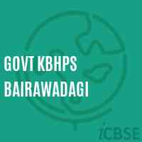 Govt Kbhps Bairawadagi Middle School Logo