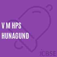 V M Hps Hunagund Middle School Logo