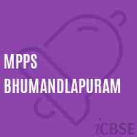 Mpps Bhumandlapuram Primary School Logo