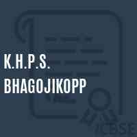 K.H.P.S. Bhagojikopp Middle School Logo