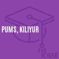 Pums, Kiliyur Middle School Logo