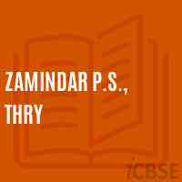 Zamindar P.S., Thry Primary School Logo