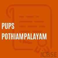 Pups Pothiampalayam Primary School Logo