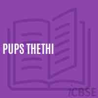 Pups Thethi Primary School Logo
