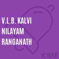 V.L.B. Kalvi Nilayam Ranganath Primary School Logo