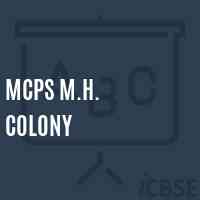 Mcps M.H. Colony Primary School Logo