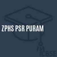 Zphs Psr Puram Secondary School Logo