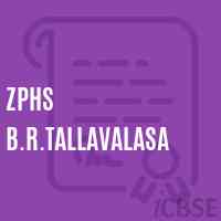 Zphs B.R.Tallavalasa Secondary School Logo
