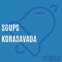 Sgups Korasavada Middle School Logo