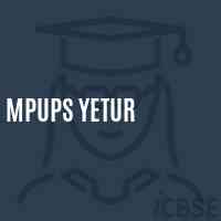 Mpups Yetur Middle School Logo