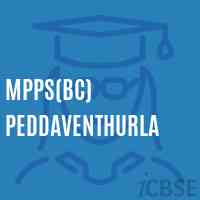 Mpps(Bc) Peddaventhurla Primary School Logo