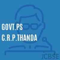Govt.Ps C.R.P.Thanda Primary School Logo