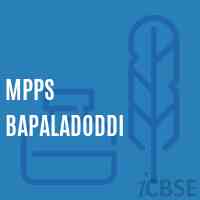 Mpps Bapaladoddi Primary School Logo