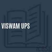 Viswam Ups Middle School Logo