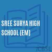 Sree Surya High School (Em) Logo