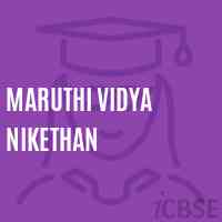 Maruthi Vidya Nikethan Secondary School Logo