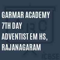 Garmar Academy 7Th Day Adventist Em Hs, Rajanagaram Secondary School Logo